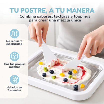 Plancha Ultrafría para helados en rollo