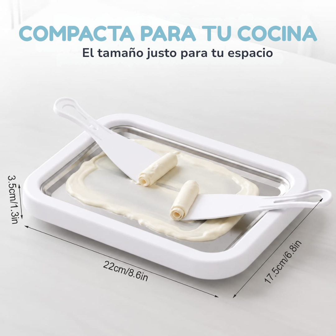 Plancha Ultrafría para helados en rollo